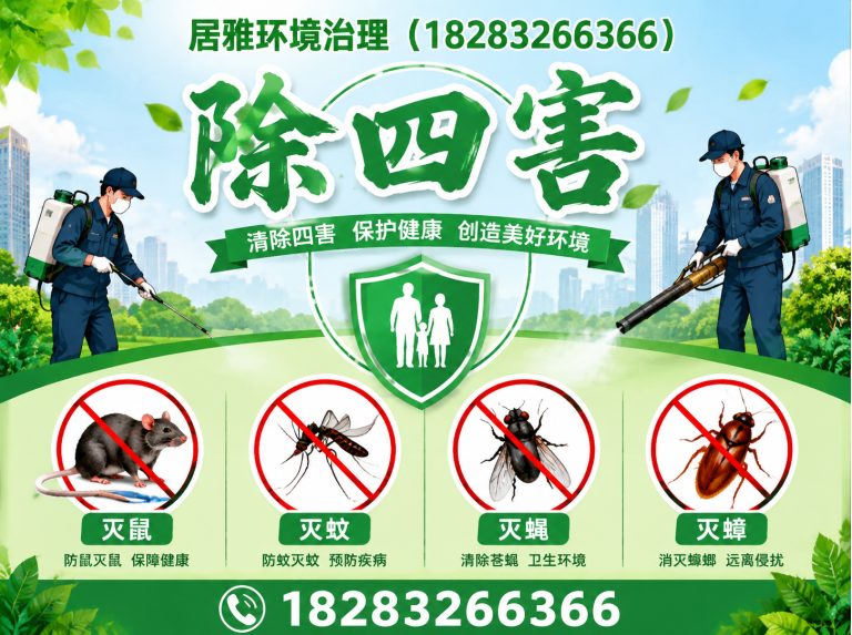 邛崃市除四害展示图